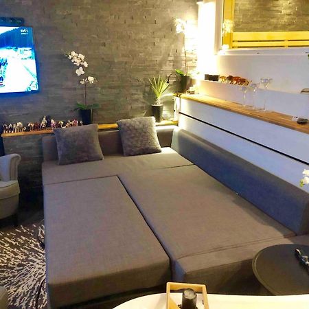 Lovely Studio Apartment Seaview & Private Sauna Lerum Eksteriør bilde