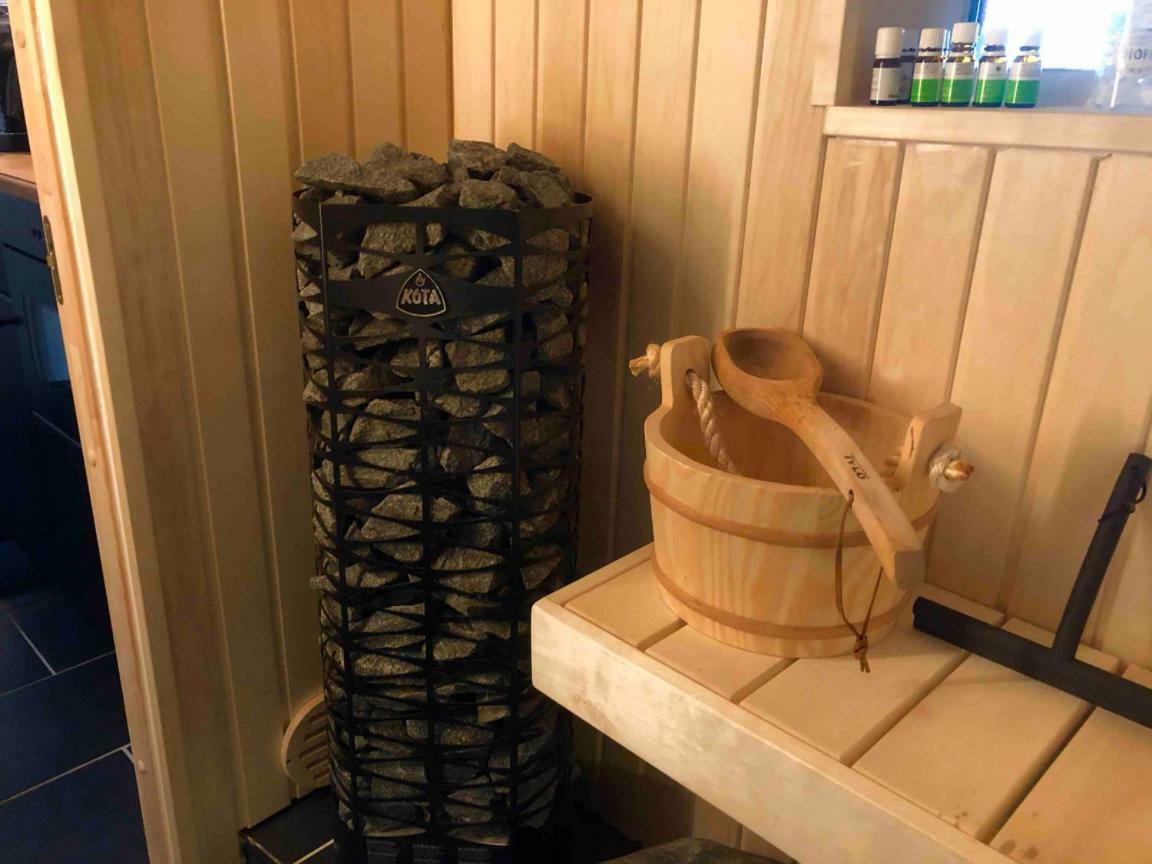 Lovely Studio Apartment Seaview & Private Sauna Lerum Eksteriør bilde