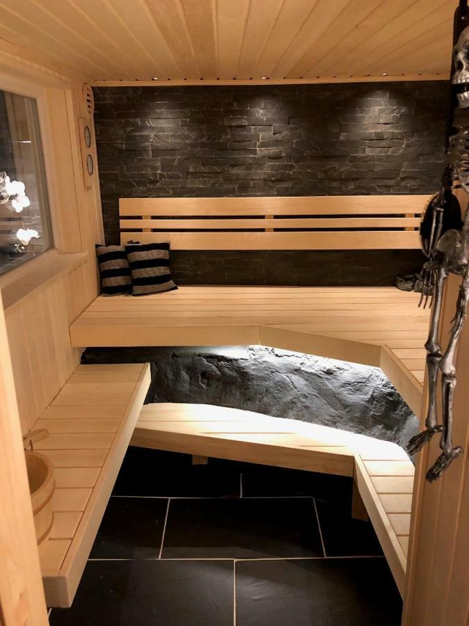 Lovely Studio Apartment Seaview & Private Sauna Lerum Eksteriør bilde