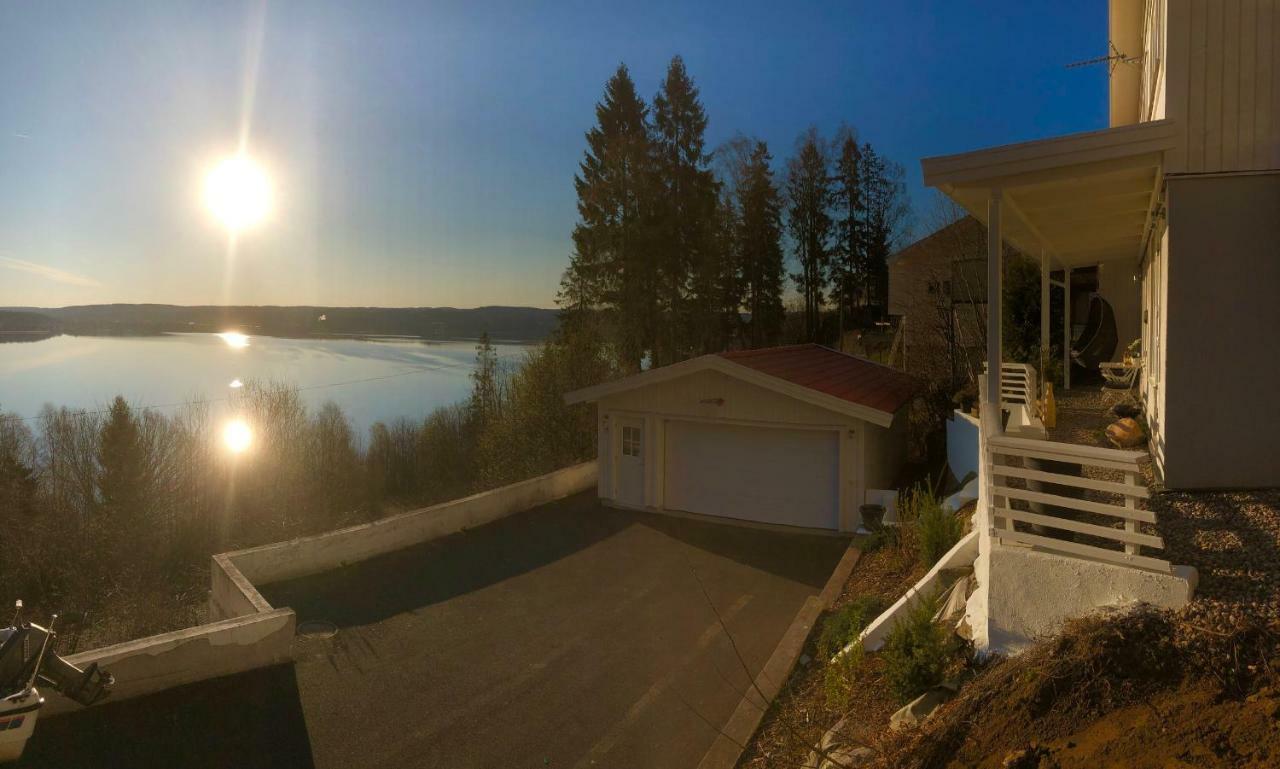 Lovely Studio Apartment Seaview & Private Sauna Lerum Eksteriør bilde